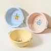 Lavabo Lindo de Dibujos Animados para Uso Doméstico, Lavabo para Bebé, Tina Gruesa Grande de Doble Asa, Tina para Lavar Ropa de Dormitorio, Lavabo para Lavarse la Cara