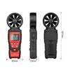 Anemómetro portátil Huabo HT625A pantalla digital probador de volumen de aire anemómetro de alta precisión medición del nivel de viento