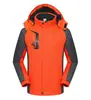 Chaqueta exterior tres en uno con impresión de logotipo personalizado, engrosada y forrada de polar, ropa de trabajo corporativa para hombres, chaqueta cortavientos al por mayor