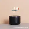 Latas redondas para embalagem de chá Latas pequenas estilo japonês Latas de ferro convenientes Suporte interno de plástico Latas seladas Latas de folha de flandres