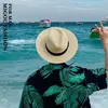 Chapéu Masculino Verão Tendência Viagem Férias Praia Aba Larga Proteção Solar Sol Chapéu de Sol Masculino Chapéu de Palha Panamá Mulheres