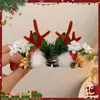 Pasadores Navideños Transfronterizos Europeos y Americanos Accesorios para el Cabello de Navidad Pin de Pato de Papá Noel Venta al por Mayor de Pequeños Productos de Yiwu