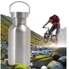 Acero Inoxidable 304 Tetera Deportiva Americana de Boca Ancha Gran Capacidad Tetera Conveniente Tetera Espesada para Ciclismo Taza Térmica