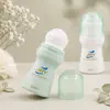 Botella Roll-On de PP de 50 ml para Fragancia Corporal, Botella de Plástico Roll-On Antitranspirante, Producción Personalizada de Botellas Roll-On de PP
