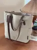 Bolsa de Ombro Única de Lona Grossa Artística para Comutação Atravessando Fronteiras, Bolsa Tote Estudante Versátil Simples da Moda Casual