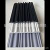 Tablero semircircular de fibra de madera de bambú tablero semircircular sólido heterogéneo para decoración de techo y pared