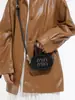 Bolso de Hombro Sólido de Moda para Mujer de Este Año, Moda 2025 Bolso Cuadrado Pequeño Cruzado Simple Nuevo de Moda para Viajar