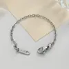 Cadena de Cola de Acero Inoxidable que No se Desvanece Cadena de Extensión Accesorios para Joyería Hechos a Mano Bricolaje Cadena de Extensión para Collar con Broche de Langosta Etiqueta