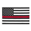 Bandera americana de rayas rojas y azules transfronteriza de Amazon 90*150cm hecha a medida de poliéster fábrica al por mayor