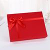 Caja de Regalo Casual Caja de Embalaje Festivo Rojo Caja Vacía Acompañamiento de Boda Caja de Regalo Caja de Navidad Caja de Regalo de Año Nuevo Personalización