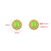 Japão-Coréia-estilo Vietnã areia ouro feito à mão Duobao incrustado turquesa diy artesanal contas colar pulseira acessórios contas atacado