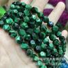 Grado 7A Piedra Ojo de Tigre Verde cuentas sueltas cara cortada mayoreo accesorios de joyería diy pulsera