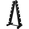 Rack para mancuernas paquete de 6 hexagonal de plástico para almacenamiento de mancuernas equipo de suministro para gimnasio estudio de educación privada