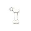 1 Nuevo Modelo de Aleación de Plata Antigua Serie Animal Perro Colgante Encanto Pulsera DIY Collar Llavero Accesorio de Joyería