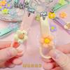 Cartoon bonito cortadores de unhas criativo portátil dobrável cortadores de unhas manicure escritório estudante Home Mini unhas de tamanho pequeno