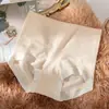 Pantaletas Suaves Transpirables Elásticas Sin Costuras de Cintura Alta para Mujer, Amigables con la Piel, con Control de Abdomen, Hechas de Seda de Morera