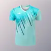 Novos uniformes de badminton para homens e mulheres, roupas esportivas de verão, tops de competição, manga curta, roupas de treino de secagem rápida para estudantes e crianças 6685