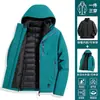 Otoño/Invierno 2026 Estilo Pareja Chaqueta de Plumas para Exteriores Cortavientos Impermeable Cálida Ropa para Escalada Senderismo Hombres Mujeres
