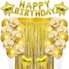 Realizar diseño de traje de globos de cumpleaños exclusivo transfronterizo de Amazon no minorista personalizado feliz cumpleaños