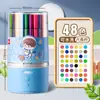 Plumones Acuarela Deli Hm654 12 Colores Lavables 36 Especial para Arte Infantil 24/48 Plumones de Dibujo Set de Graffiti Mayoreo