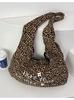 Bolso de Lona con Estampado de Leopardo Transfronterizo para Mujer, Gran Capacidad, Nuevo Bolso Cruzado de Hombro Casual Primavera y Verano 2026, Bolso Tote para Estudiantes