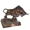 Fábrica de Talla de Cobre para Cabello Hengbao Venta al por Mayor Adornos de Toro de Cobre de 1m Escultura de Toro de Cobre Puro de 2m Escultura de Búfalo de Latón de 3m