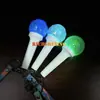 Luzes de Mão Coloridas para Torcer, Bastões Coloridos Mini para Torcer, Chaveiros de Acrílico, Bastões Luminosos para Fãs de Shows