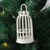Pó Pegajoso Transfronteiriço Plástico Branco Pingente de Natal Alce Estrela de Cinco Pontas Árvore de Natal de Forma Especial Pingente Decoração