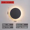 Lámpara de pared moderna minimalista para mesita de noche de dormitorio, luz de pared de alto nivel para fondo de TV, luminaria circular de iluminación para balcón de entrada nórdico