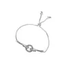 Explosões do TikTok Pulseira de Flor de Zircônia Pulseira de Celebridade da Internet Feminina Design Simples de Nicho Coreano Pulseira Personalizada Fábrica de Joias