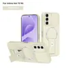 Funda magnética para teléfono tipo piel compatible con Transsion Infinix Note60, Hot70, con soporte, cubierta protectora anticaída