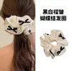Nuevo Diseño Coreano de Nicho Hecho a Mano Encaje Plisado Encaje Banda para el Cabello Doble Capa Intestino Grande para el Cabello Accesorios para el Cabello