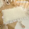 Almohada de gasa de algodón puro para bebé, almohada de algodón para lactantes, almohada transpirable de trigo sarraceno, adecuada para las siestas de los niños de jardín de infantes, y se puede usar en las cuatro estaciones.