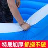 Alberca Inflable Gruesa de Tres Anillos Azul y Blanca de 3m, Alberca de Pelotas para Parque de Diversiones, Castillo Inflable para Niños, Uso Pequeño en Casa, Mayoreo