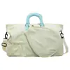 Bolsa de badminton estilosa, bolsa de tênis para mulheres, bolsa transversal esportiva e de fitness de ombro único, bolsa de raquete portátil com grande capacidade e bolsa tote