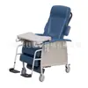 Cadeira para Idosos com Deficiência de Mobilidade Cadeira de Enfermagem Pé Ajustável Dobrável Móvel Fácil de Instalar