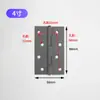 Colección de Bisagras de Acero Inoxidable de 4 Pulgadas Ferretería para Muebles Accesorios para Puertas y Ventanas Bisagra de Cabeza Plana Fábrica de Puertas y Ventanas Venta al por Mayor
