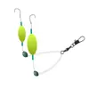 Conjunto de Vara de Pesca com Gancho Duplo Antiderrapante com Boia, Adequado para Pesca em Mar, Pesca ao Ar Livre, Vara de Pesca de Mar, Anzóis de Pesca no Atacado