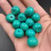 Venta al por mayor de cuentas sueltas de jade hebilla de turquesa optimizada cuentas sueltas al por mayor placa plana grande fábrica de cuentas sueltas ventas directas