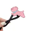Horquilla con forma de perro para mujer, estilo 2024, de alta gama, con clip de tiburón