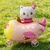 Suministros para vendedores ambulantes: carritos de juguete para niños, globos de papel de aluminio, juguetes de dibujos animados para niños con ruedas, para mercados nocturnos de plaza y decoraciones de fiesta de cumpleaños