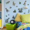 Fun-b134 Mundo de Dinosaurios de Dibujos Animados Dormitorio Sala de Estar Hogar Fondo de Pared Embellecimiento Pegatinas de Pared Decorativas