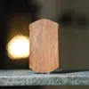 Tallado en Relieve de Palo de Rosa de Venus Colgante de Loto Unilateral Adorno para Colgar en el Cuello Estilo Chino