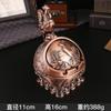 Cenicero creativo del zodiaco, estilo moderno para el hogar, sala de estar, personalidad de alta gama, regalo de bronce antiguo, cenicero resistente al viento.
