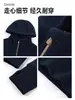 Chamarra con Capucha Forrada de Polar para Mujer Otoño Hombro Normal Corte Ajustado Favorecedor Ropa para Mujer Invierno Nuevo Estilo Ajustado Top de Yoga