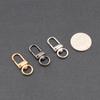 Punto de fábrica accesorios para teléfono móvil llavero aleación de zinc hebilla para equipaje accesorios de ferretería para juguetes hebilla para perro hebilla de resorte