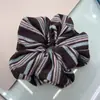 Scrunchies de Tecido Coreano Retro de Alta Qualidade para Outono e Inverno para Mulheres, Acessórios de Cabelo Versáteis de Estilo Preguiçoso para Rabo de Cavalo Baixo