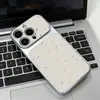 Diseño Sencillo con Salpicaduras de Tinta Adecuado para Funda de Teléfono Apple 17 Pro Max, 17Pm Ventana Grande, 16/15 Borde Suave Anti-Caídas, 14/13