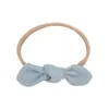 Accesorios para el Cabello de Nuevo Estilo Europeos y Americanos Transfronterizos, Ligas para el Cabello de Moño sin Costuras para Niños, Diademas de Nylon para Bebés 096