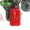 Pingente de Cinábrio de Guan Yu Areia Dourada Roxa Cabeça de Guanyin Mantra de Seis Caracteres Fábrica Atacado Transmissão ao Vivo Dropshipping S2071905